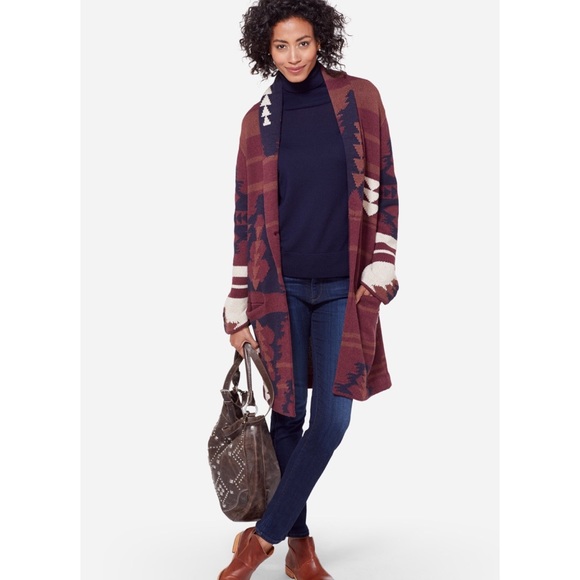 Pendleton Tucson Womens Long Cardigan Sweater - Picture 2 of 3